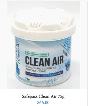 SafePass Clean Air Gel 75g